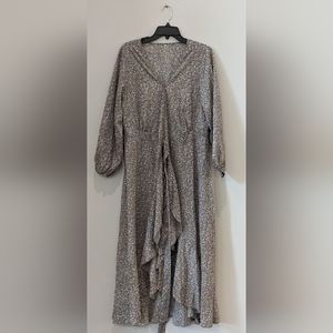 👡 Women's Long  Floral Dress Wrap 👡